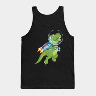 Jetpack Dino Tank Top